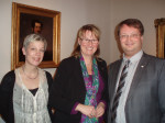 Elisabeth Hansson, Sandvikens kommun, Helena Ribacke, G&auml;vle kommun, och Lars Beckman, Svenskt N&auml;ringsliv (Foto Torbj&ouml;rn Edlund)