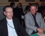 Rolf Landstr&ouml;m, Ockelbo kommun, och Lars-G&ouml;ran Back, Preem Ockelbo (Foto Torbj&ouml;rn Edlund)
