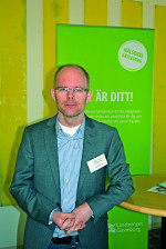 Magnus Thuresson fr&aring;n Landstinget G&auml;vleborg var en av samarbetsspartnerna. Foto: Lisette Forsmark
