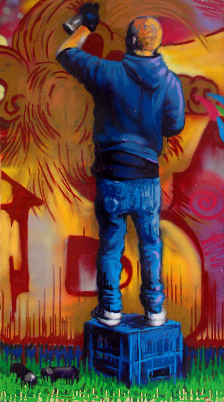 ROLFCARLWERNER, "Br&auml;nner ...", 2010. Foto: ROLFCARLWERNER