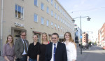 Malin Hug, Ola Gunnarson, Angelika Fredrikson, Karin Holmgren, Mats Nilsson och Malin Jakobsson. Foto: Per-Erik J&auml;derberg