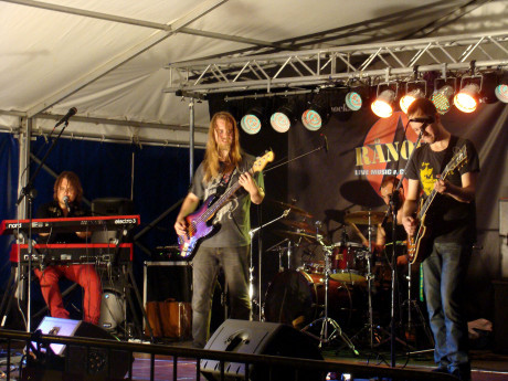 Beardfish p&aring; R&aring;nock Music Festival 2010. Foto: Anna Robertsdotter
