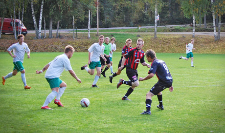 Jonas Nilsson och Andreas Hansen &auml;r tv&aring; viktiga f&ouml;rsvarare f&ouml;r Nors AIK.