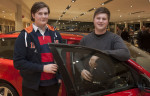 Niklas och Markus &auml;r i transportbranschen och gillar l&auml;ckra bilar.