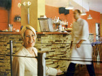 Daniel och Lotta S&ouml;derstr&ouml;m p&aring; sin restaurang El Gusto i Marbella.