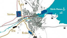 Utveckling av nya och befintliga industriområden i Gävle
