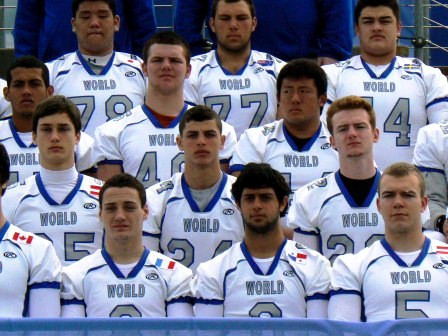 IFAF World Team International Bowl 2012 Kelly Reeves foto: All Sport och Idrott