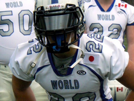 IFAF World Team International Bowl 2012 Kelly Reeves foto: All Sport och Idrott