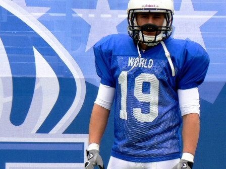 IFAF World Team International Bowl 2012 Kelly Reeves foto: All Sport och Idrott