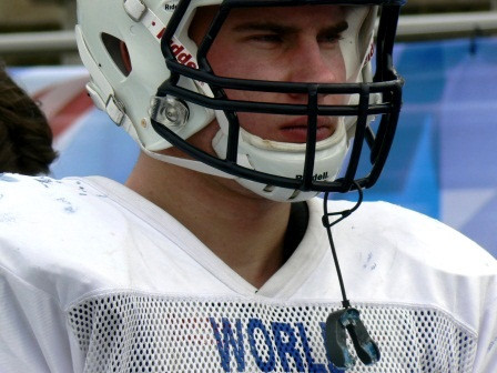 IFAF World Team International Bowl 2012 Kelly Reeves foto: All Sport och Idrott