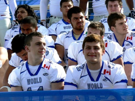 IFAF World Team International Bowl 2012 Kelly Reeves foto: All Sport och Idrott