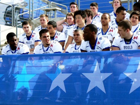 IFAF World Team International Bowl 2012 Kelly Reeves foto: All Sport och Idrott