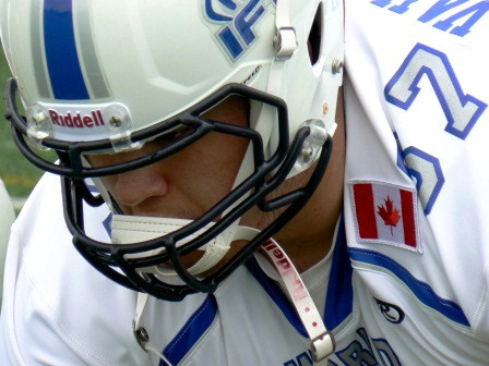 IFAF World Team International Bowl 2012 Kelly Reeves foto: All Sport och Idrott