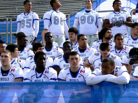 IFAF World Team International Bowl 2012 Kelly Reeves foto: All Sport och Idrott