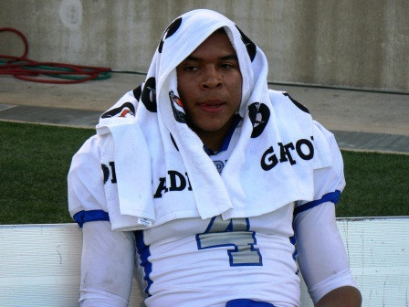 IFAF World Team International Bowl 2012 Antony Coombs MVP, Kelly Reeves Austin Texas