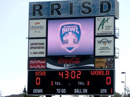 IFAF Team World International Bowl 2012 pictures, foto: All Sport och Idrott