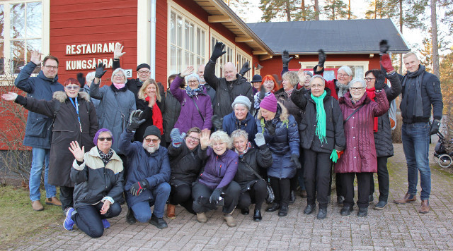 Sveriges bästa forum och mötesplats för pensionärer, här på Laxön i Älvkarleby.